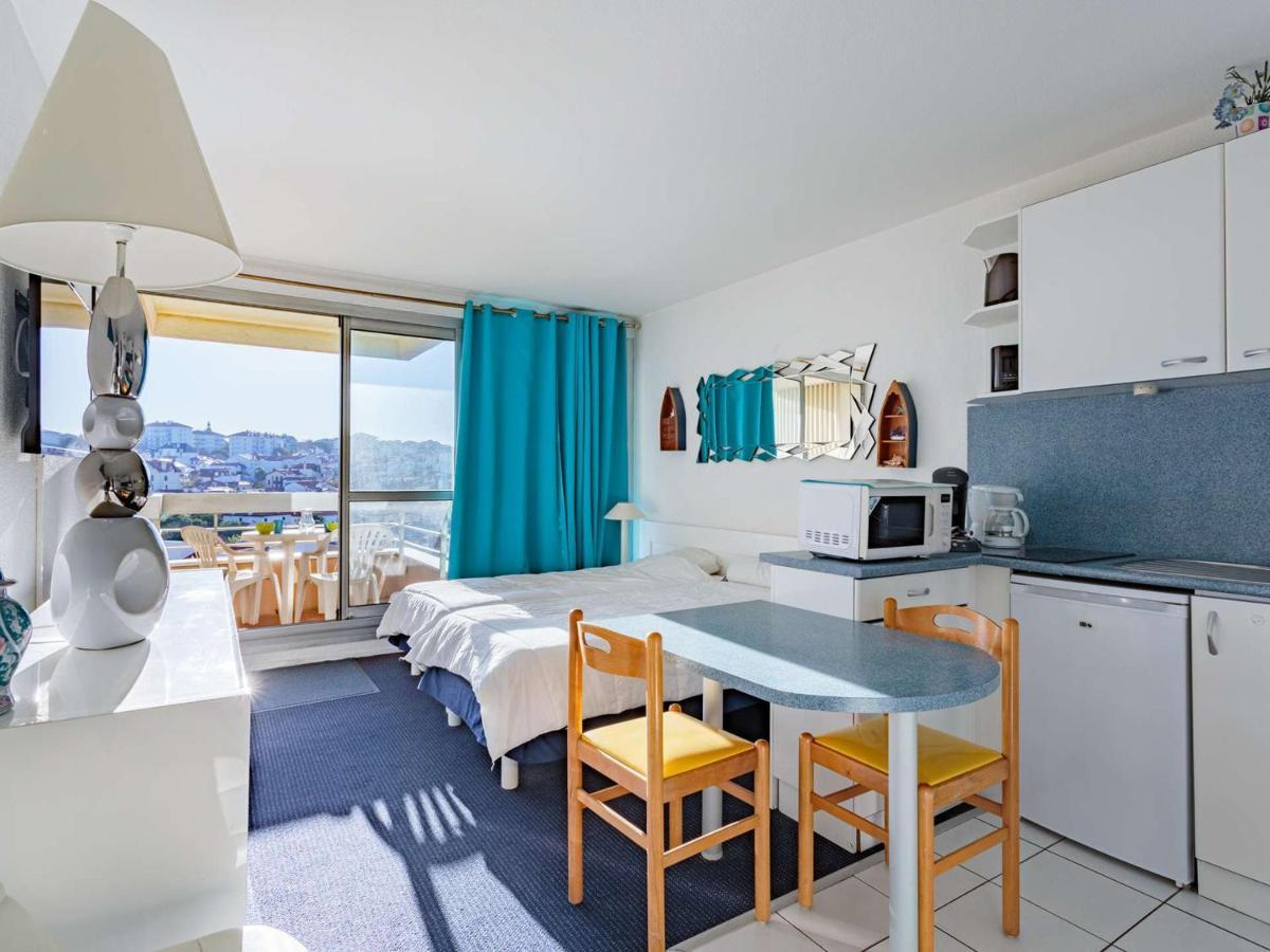 Charmant Studio En Centre-Ville Avec Piscine Proche Grande Plage - Fr-1-3-410 Биарриц Экстерьер фото