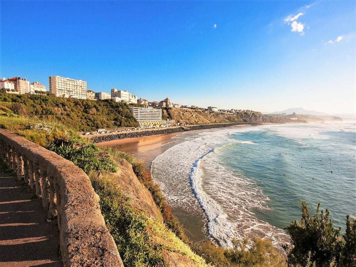 Charmant Studio En Centre-Ville Avec Piscine Proche Grande Plage - Fr-1-3-410 Биарриц Экстерьер фото